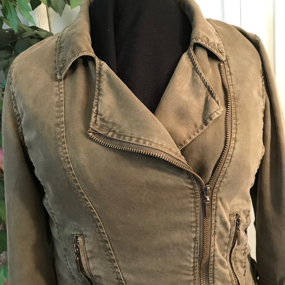 Max Jeans Moto Jacket Size L
